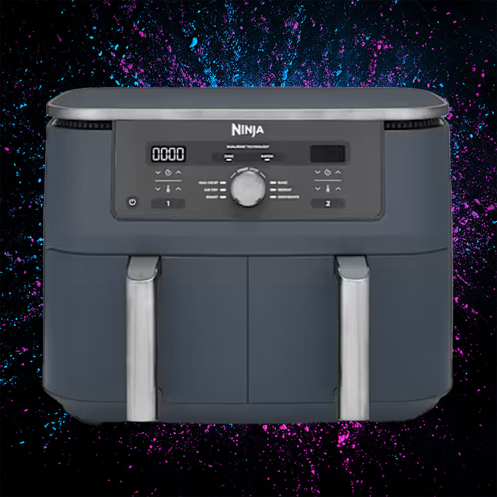Ninja MAX 6-in-1 DualZone Air Fryer 9.5L Cyber Space